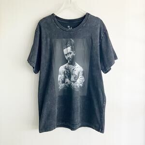 PLS READ Maluma 2023 Don Juan World Tour T Shirt XXL Black Short Sleeve